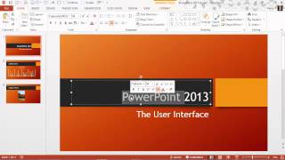 The PowerPoint 2013 User Interface screenshot 4