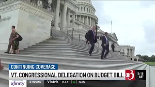 Vermont's congressional delegation makes final push to derail Big Beautiful Bill