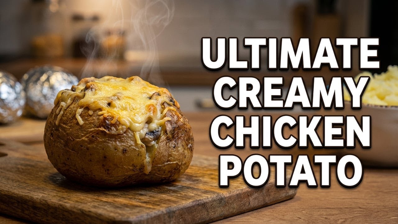 Too bad I made 2. The taste of these potatoes stuffed with chicken and mushrooms stayed in my mouth.