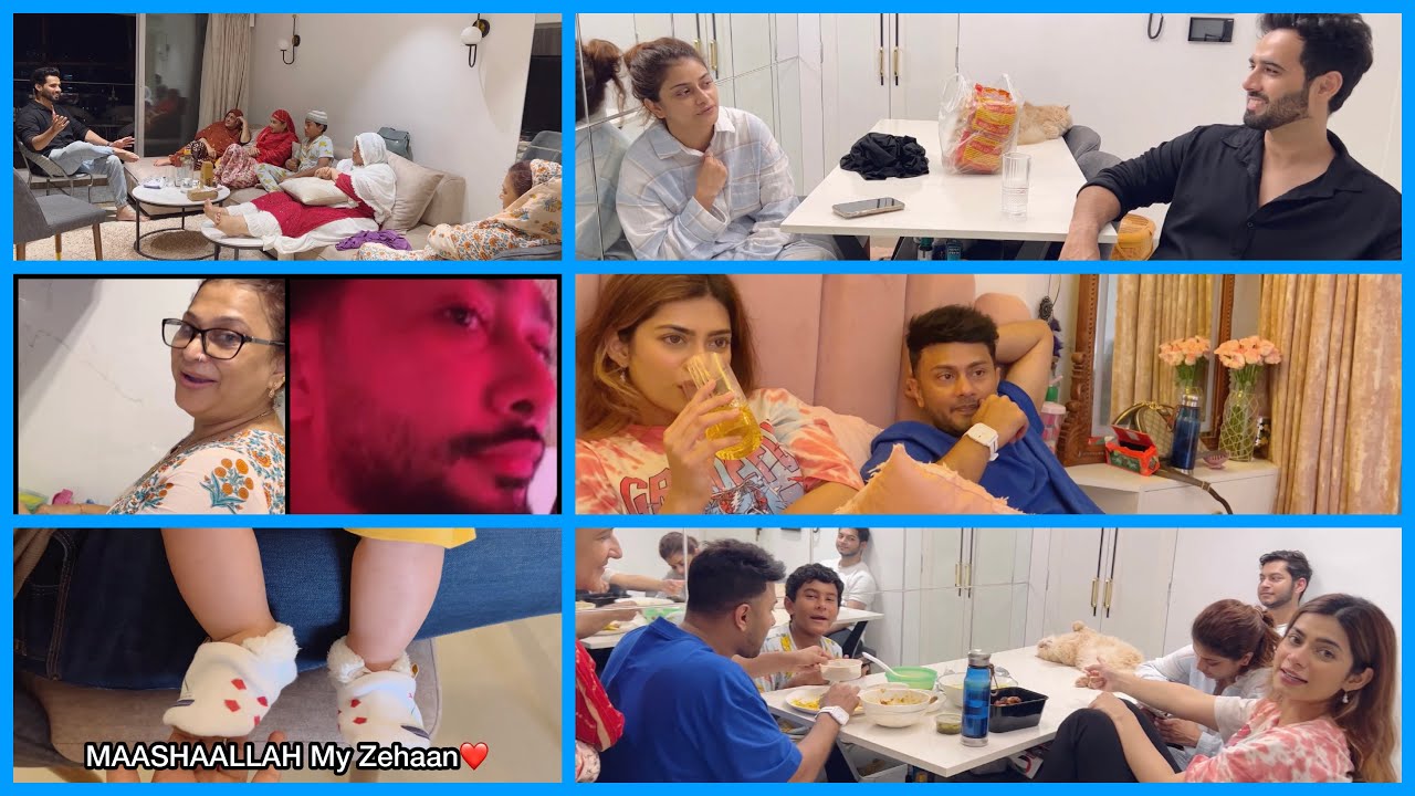 Шези, Зехан, Авез Бхайджаан, Нагма, Мохаммед Али, Наани, Хаала и Мами вернулись домой. Произошла ...