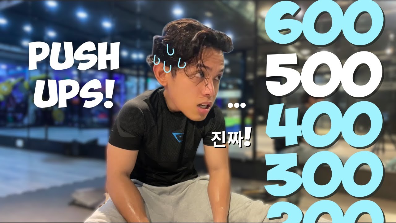 I Did 500 Push-ups In 1 hour - YouTube