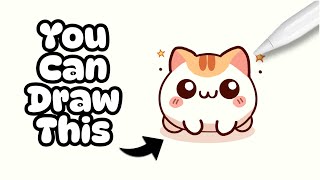You can draw this CUTE Cat in Ibispaint x!
