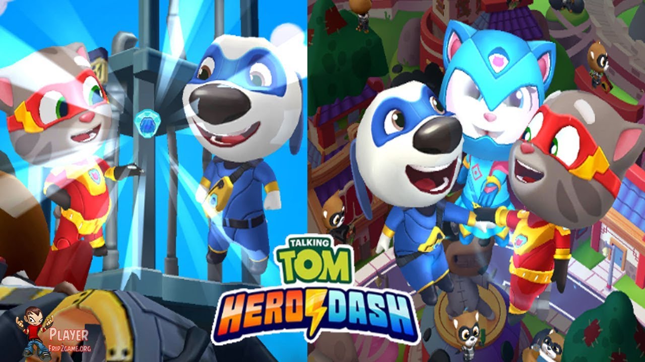 Talking Tom Hero Dash Android Gameplay Ep3 | Unlocked Talking Hank Character - YouTube