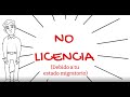 Accidente sin licencia - ¿Qué haces?