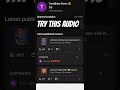 Try this audio 🔊