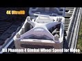 DJI Phantom 4 Gimbal Wheel Speed Adjustment for Smooth Video