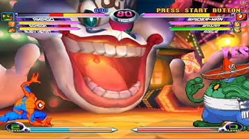 [Dreamcast] Marvel vs Capcom 2 - new age of heroes - Spider-Man VS Amingo - Time of Nostalgia 2000s