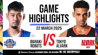 Ibaraki Robots vs. Alvark Tokyo - Game Highlights