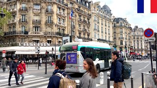 🇫🇷☁️【HDR 4K】Paris Walk - Gare de Lyon to Bonne Nouvelle via République (April 2024)