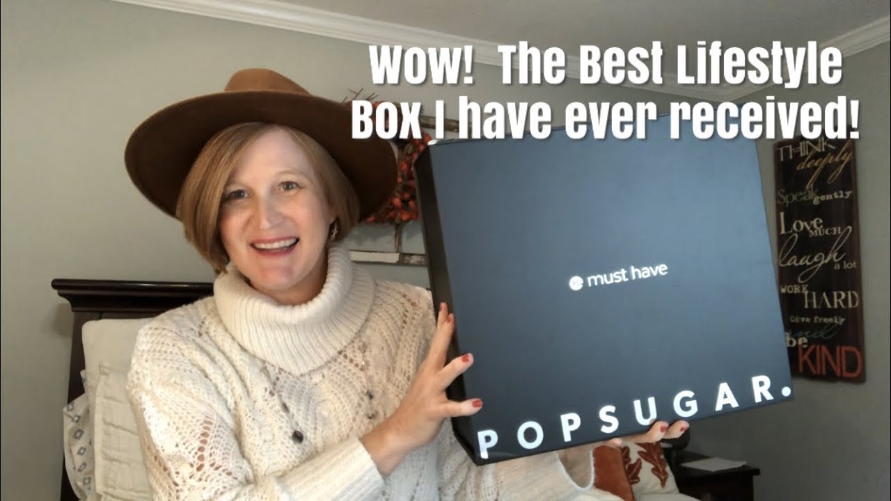 Popsugar Winter 2018 Box / It's here and its the best one yet