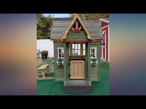 Backyard Discovery Victorian Inn All Cedar Outdoor Wooden Playhouse review by John Gonzalez