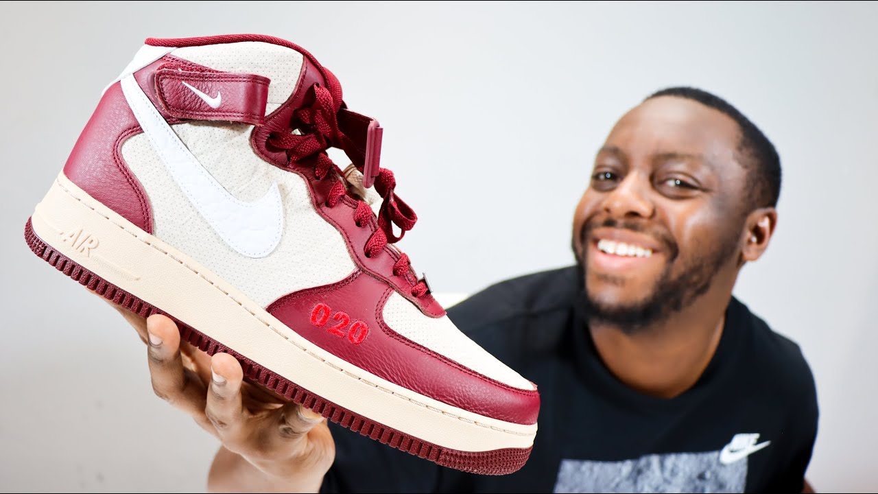 Nike Air Force 1 Mid London City Pack On Foot Sneaker Review QuickSchopes  333 Schopes DO7045 600 - YouTube