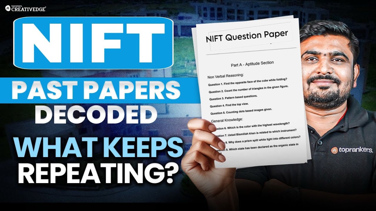 Decoding NIFT Past Papers: Repeated Topics That Show Up Every Year 🔎| Must Know the PYP Analysis 🎯