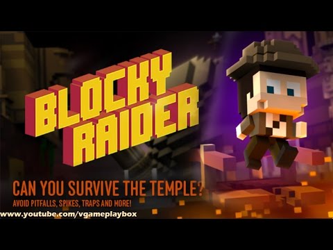 Blocky Raider (By Full Fat) iOS / Android Gameplay Video
