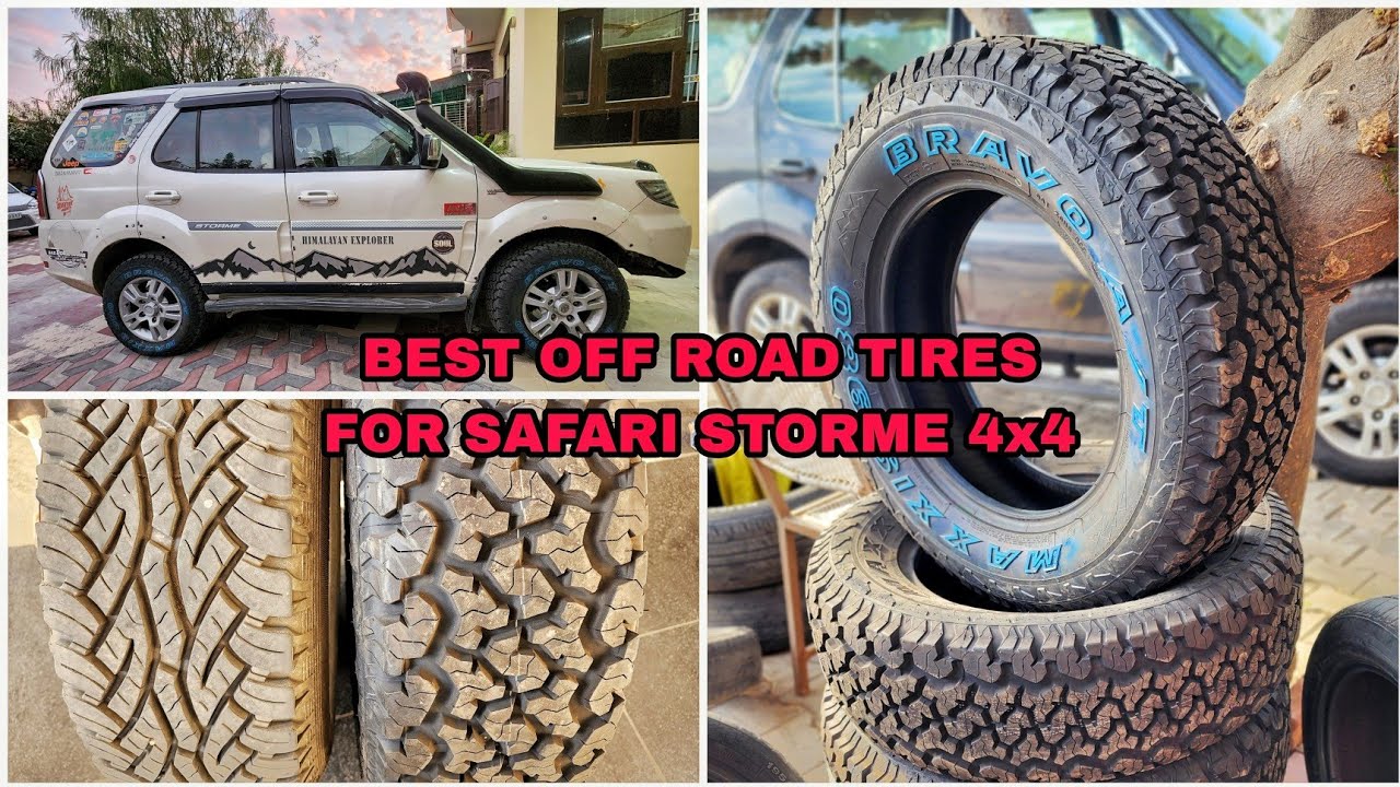 Maxxis 980 AT Best OFFROAD Tires for Safari Storme 4x4 YouTube