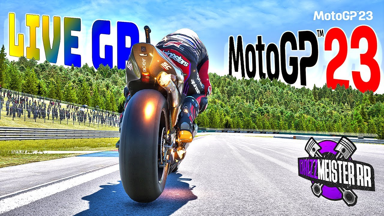 MotoGP 23 Live GP Online Intense Battle Tire and Fuel Management Rain Can We Win It