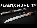 Crafting a Japanese Sword | 8 Months of Work in 8 Minutes