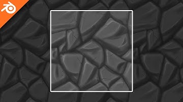 Create handpainted tileable textures in blender
