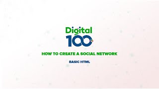 3. How to create a Social Network - Basic HTML (Shona)