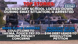 TOP STORIES: SWAT situation leads to school lockdown, police make 4 warrant arrests
