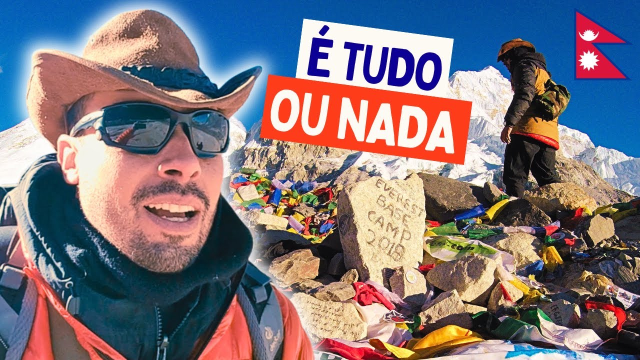 O ÚLTIMO DESAFIO para CHEGAR no CAMPO BASE DO EVEREST Everest sem Guia