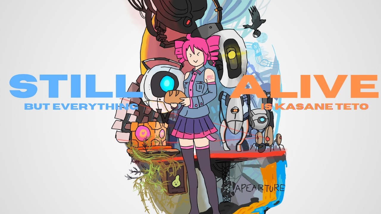 Portal - Still Alive But Everything Is Kasane Teto (SynthV)