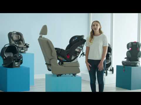 How to Install your TriRide™ 3-in-1 Car Seat Rear-Facing using the Lower Anchor Attachment