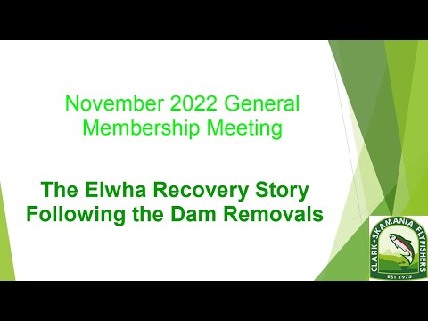 Elwha River Recovery
