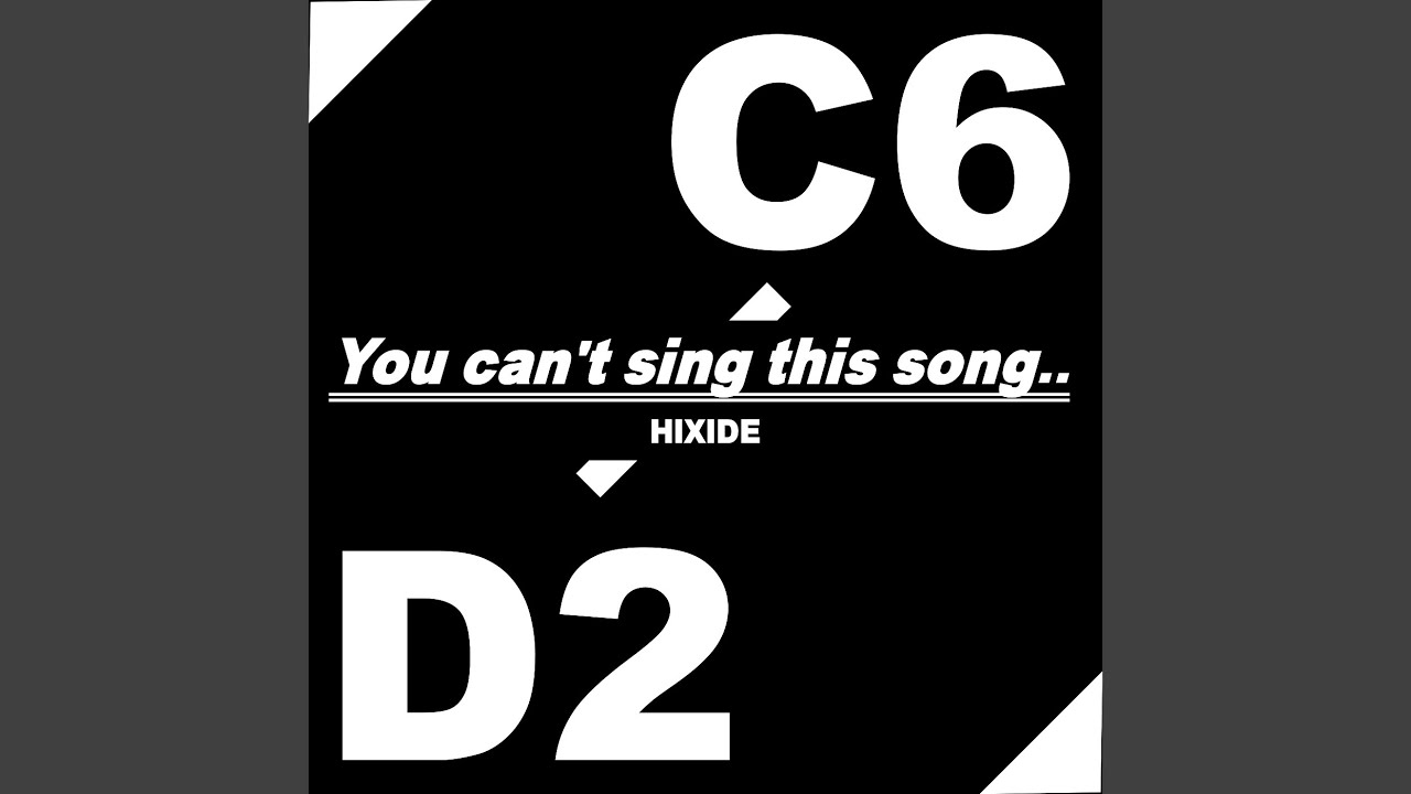 You can`t sing this song (D2-C6)