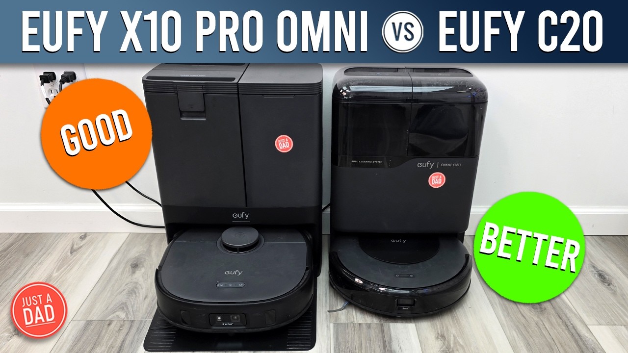 Eufy X10 Pro Omni vs Eufy Omni C20 Robot Vacuum & Mop COMPARISON  What's the Difference?