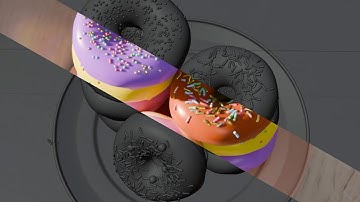 You Won’t Believe This is My First Blender 3D Model #Donut #blender