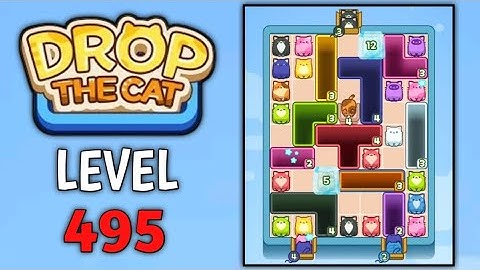 Drop The Cat Level 495