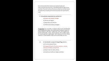 MCQs on Sri Aurobindo | Contemporary Indian philosophy  #ugcnetexam