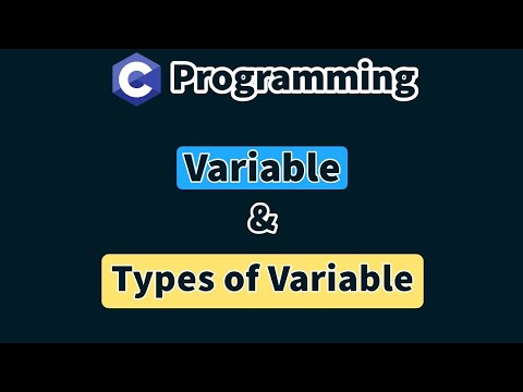 Variable & Types of Variable | C Programming - YouTube
