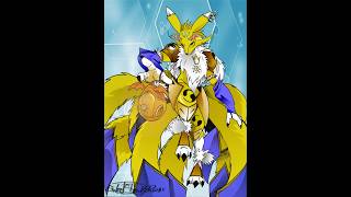 Renamon Fan art Video! #digimon #fanart #commisson