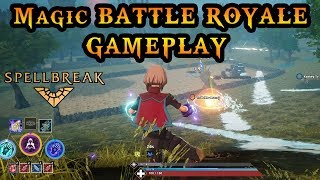 Spellbreak Gameplay Magic Battle Royale Game, Alpha Gameplay