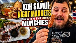 Markets With The Munchies | Lamai Moon Market & Lotus Sunday Market | Koh Samui, Thailand