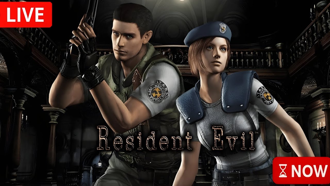 Resident Evil 1 Live(#4) — Mansion Nightmare | Jill valentine