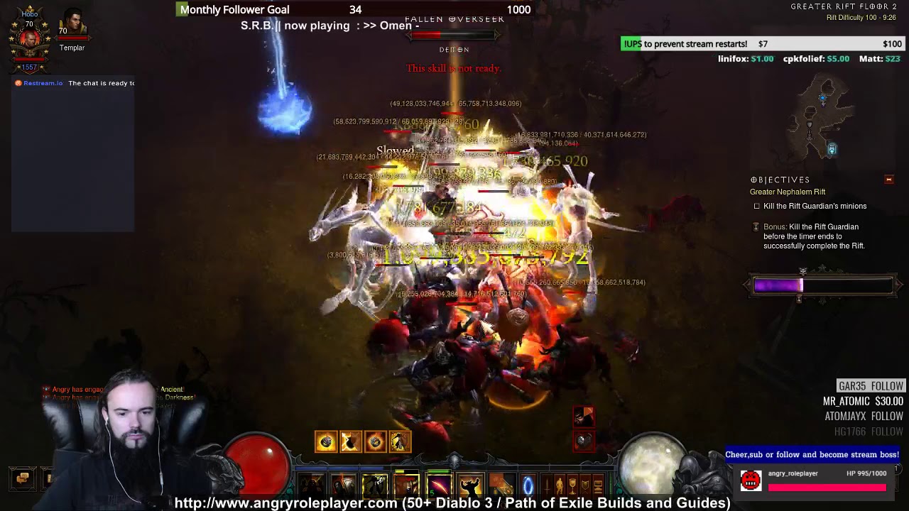 Akkhan Condemn GR100 Clear Crusader Build for Diablo 3 (2.6.1)