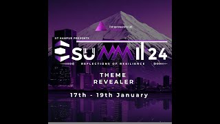 E-Summit'24 | Theme Revealer | Reflections of Resilience