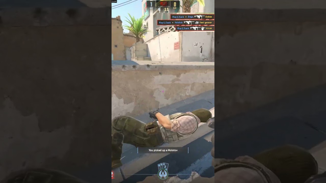 1v3 CLUTCH — Negev Carry & Defuse 😳