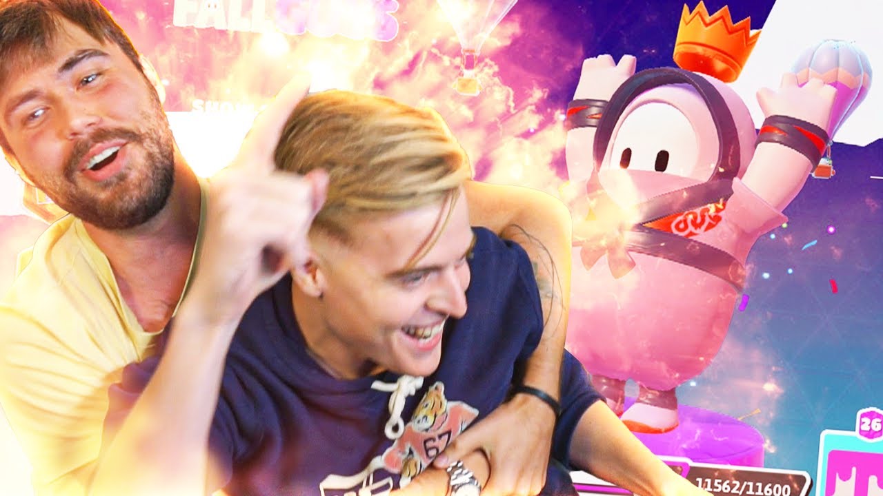 Een WIN pakken door de Fall Guys Koning!!