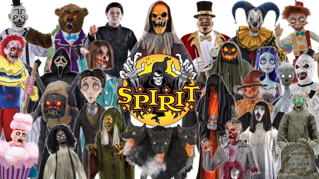 Spirit Halloween 2024 Animatronics Youtube 