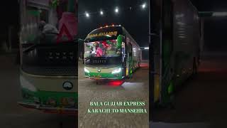 BALA GUJJAR EXPRESS KARACHI TO MANSEHRA DAILY TIME