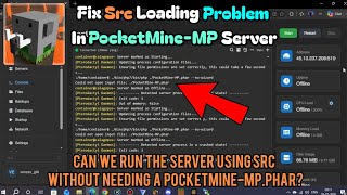 How to Resolve SRC not loading on startup of a PocketMine-MP 0.14.x - 0.15.10 Server Easy Tutorial