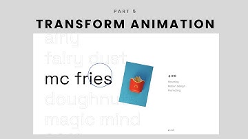 Awwwards Remake | Part 5 of Recreating Malvah Projects Page - (Opacity, Rotation & Transform)