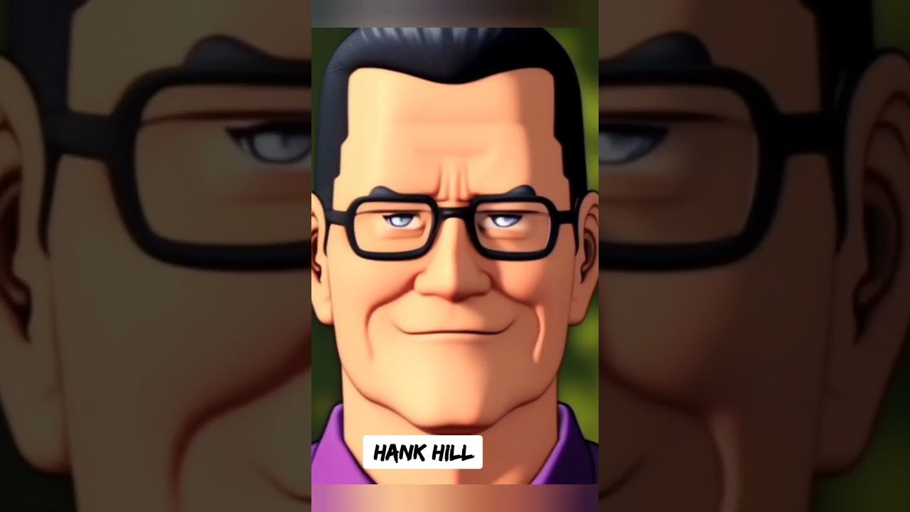 AI Generated King of the Hill character portraits. #koth #kingofthehil