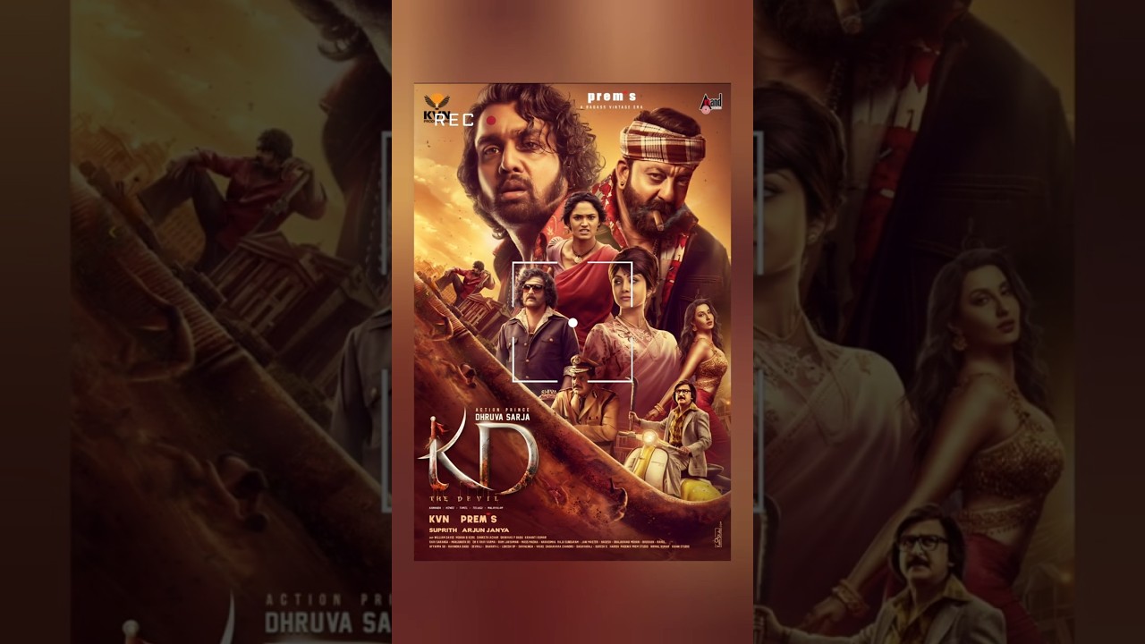 Sanjay Dutt New upcoming movie || KD - THE DEVIL || 