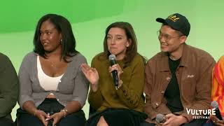 Quinta Brunson and the writers of 'Abbot Elementary' win the Roomy Award at Vulture Festival