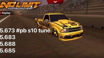 No limit drag racing 2.0 updated 5.6 s10 tune… 5.673 PB.. please read description